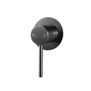 Lucid Gun Metal Wall Mixer